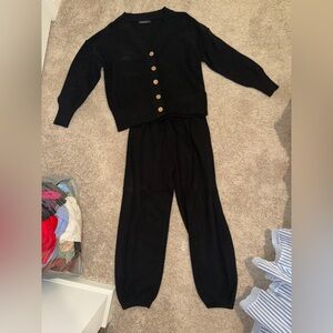 Elegant Black Women's Joggers